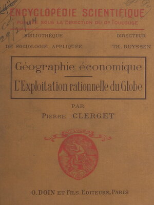 cover image of Géographie économique